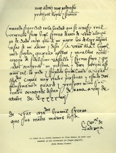 Icon of Carta De Carta De César A Los Reyes Católicos British Musem Londres