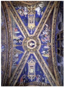 Icon of CAPILLA SIXTINA Y APARTAMENTOS BORGIA Apartamentos Borja Sala De Los Santos Escena Del Mito Egipcio Osiris
