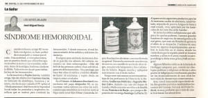 Icon of Art Levante 21 11 2013 Hemorroides