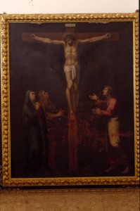 Icon of CRUCIFIXION CON LA VIRGEN,MAGDALENA Y SAN JUAN-CLARISAS GANDIA
