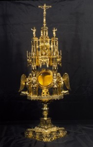 Icon of CUSTODIA EXPOSITOR DE BRONCE Y PLATA DORADOS-CLARISAS GANDIA