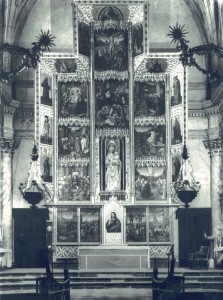 Icon of Gandia Retablo Colegiata Pablo De San Leocadio B