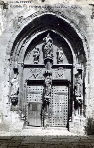 Icon of Gandia Puerta Apostoles Colegiata Gandia