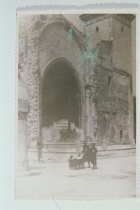 Icon of Gandia-Colegiata Tras La Destrucción 1936