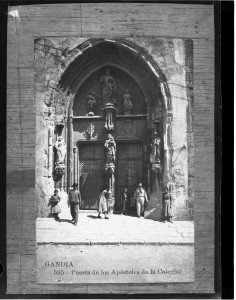 Icon of Gandia Puerta De Los Apostoles-colegiata