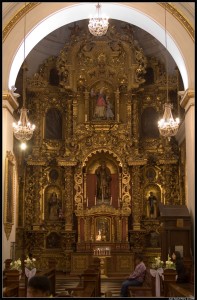 Icon of COLEGIATA-retablo San Francisco-MARTINEZ DE MONTAÑES
