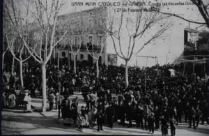 Icon of 27 FEBRERO 1910-MITIN CONTRA ESCUELAS LAICAS