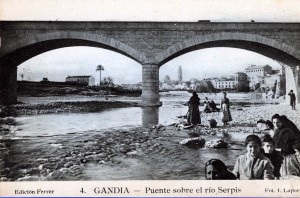 Icon of Vista General Gandia Puerto Sobre Rio Serpis-postal