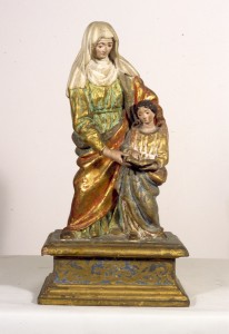 Icon of SANTA ANA CON LA VIRGEN MARIA DE NIÑA-SANTA CLARA GANDIA