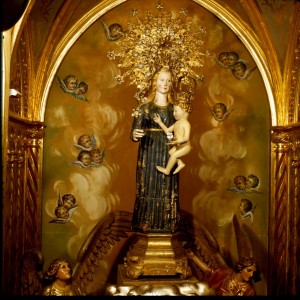 Icon of VIRGEN DE GRACIA CON NIÑO EN BRAZO-CLARISAS GANDIA