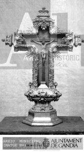 Icon of Postal DE-0017 2101 CRUCIFIJO 1959 POSTALES DE GANDIA