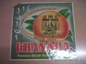 Icon of Postal 25714901 CROMOS NARANJAS DE GANDIA