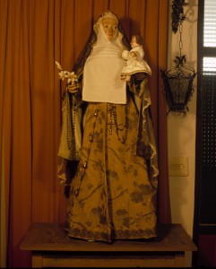 Icon of SANTA CLARA CON AL NIÑO JESUS-CLARISAS GANDIA