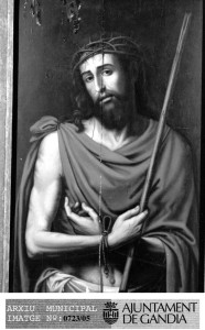 Icon of RETABLO CRISTO CON CORONA DE ESPINAS-CLARISAS GANDIA