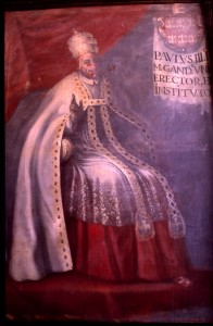 Icon of PAPA PABLO III CONCEDE BULA UNIVERSIDAD GANDIA-CLARISAS GANDIA