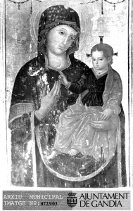 Icon of RETABLO VIRGEN MARIA CON SU HIJO-A-CLARISAS GANDIA